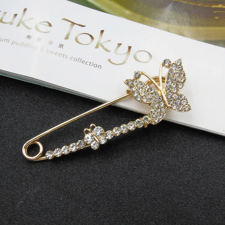 

Butterfly brooch, zircon brooch pin, fashion jewelry accessories wholesale