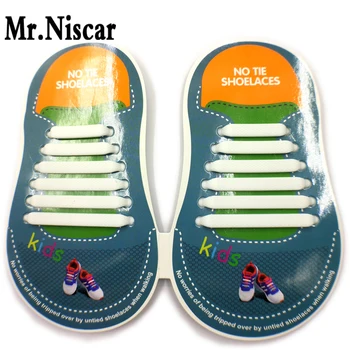 

Wholesale 50Sets Lazy Shoelaces Children Athletic No Tie Shoelaces Child Shoes Laces Elastic Silicone Shoe Lace Fit All Sneakers