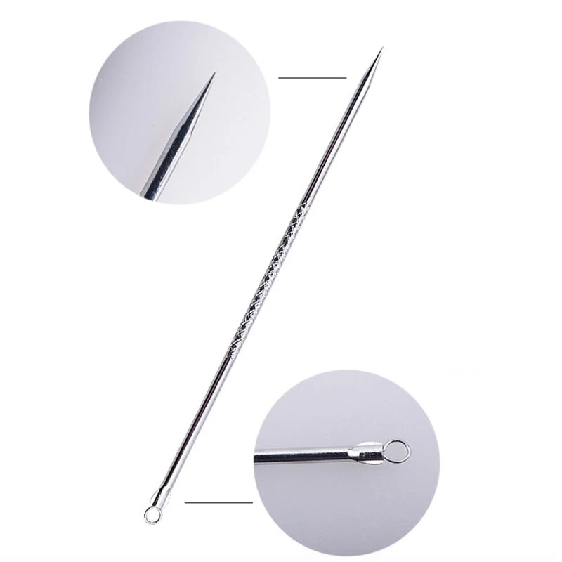 10PCS acne pimple remover blackhead removal needle clean point tool eliminar acne acupuncture needle for Face Skin Care Tools 10PCS acne pimple remover blackhead removal needle clean point tool eliminar acne acupuncture needle for Face Skin Care Tools