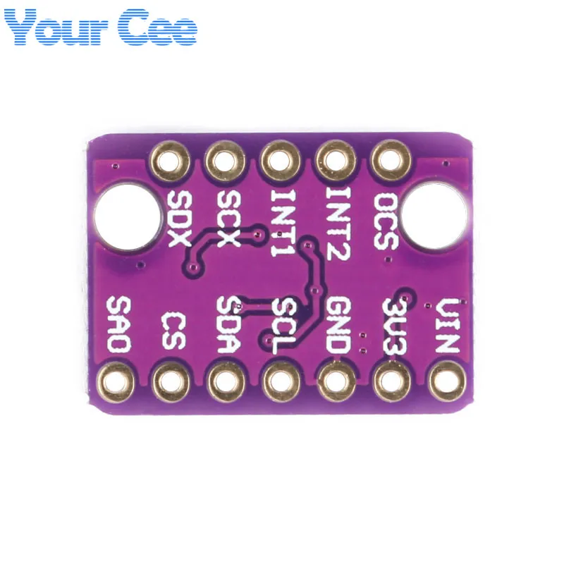 BMI160 6DOF 6-Axis Rate Gyro Gravity Accelerometer Sensor Module (5)