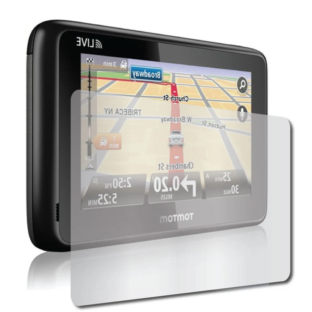 

3* Clear LCD PET Film Anti-Scratch Screen Protector Cover for Tomtom PRO 9150 7150 5150 TRUCK LIVE Aviation GPS