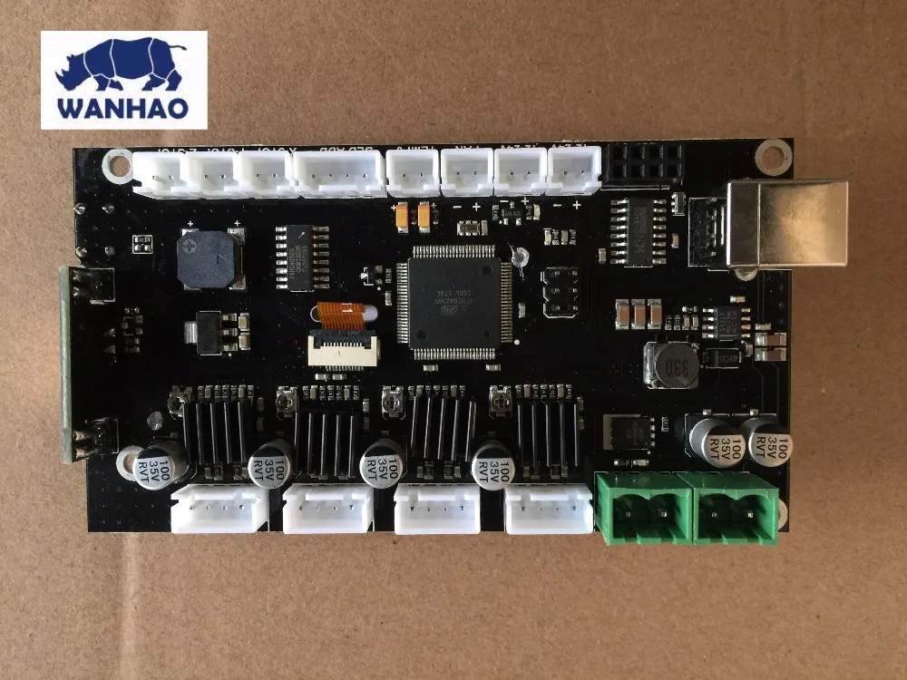 Цена Материнская плата, i3mini 0ne + Материнская плата Новый 2017 2018 принтера Wanhao i3 mini