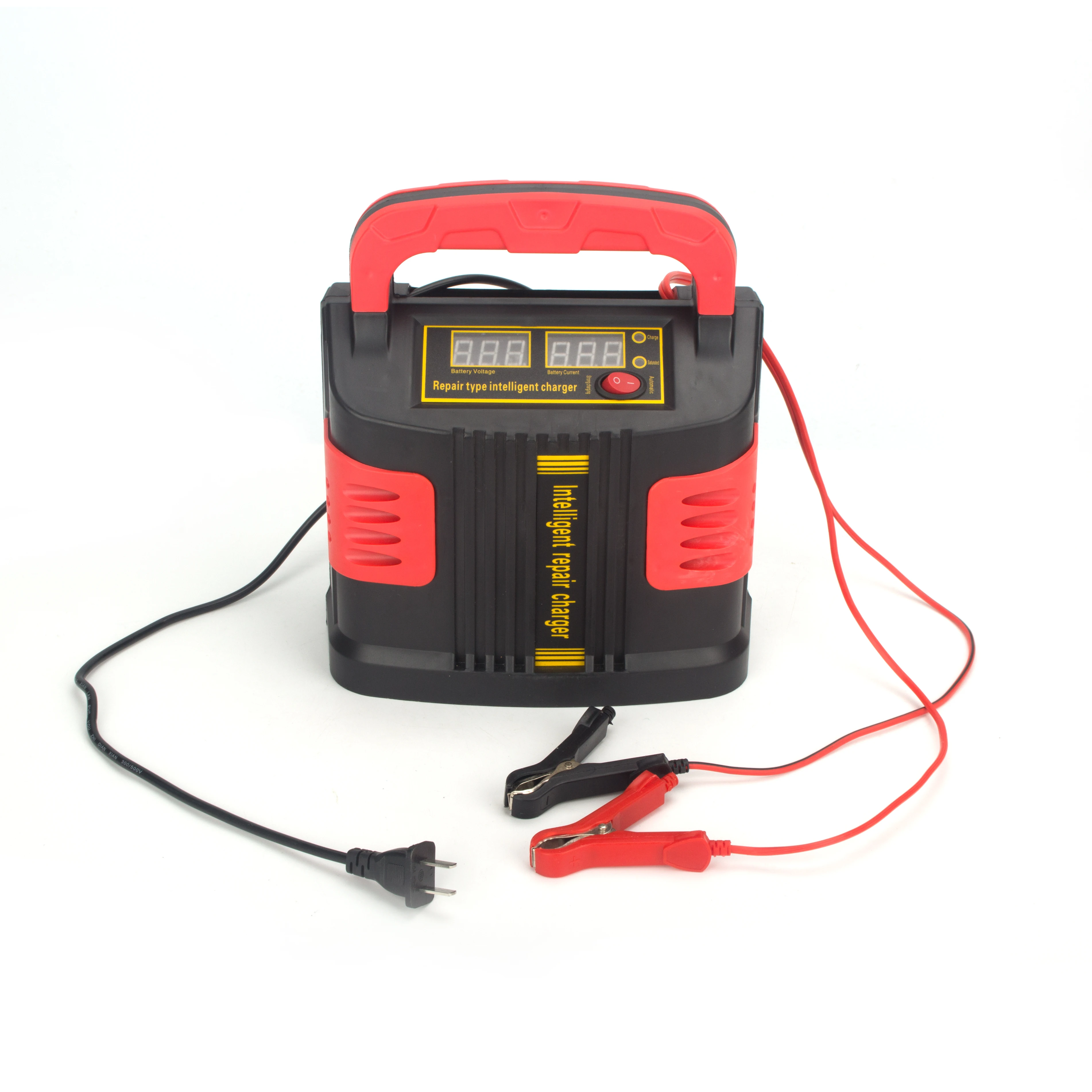 

Automatic Battery Charger Jump Starter Emergency Charger Booster Power Bank Pulse Repair Device 220V 12/24V