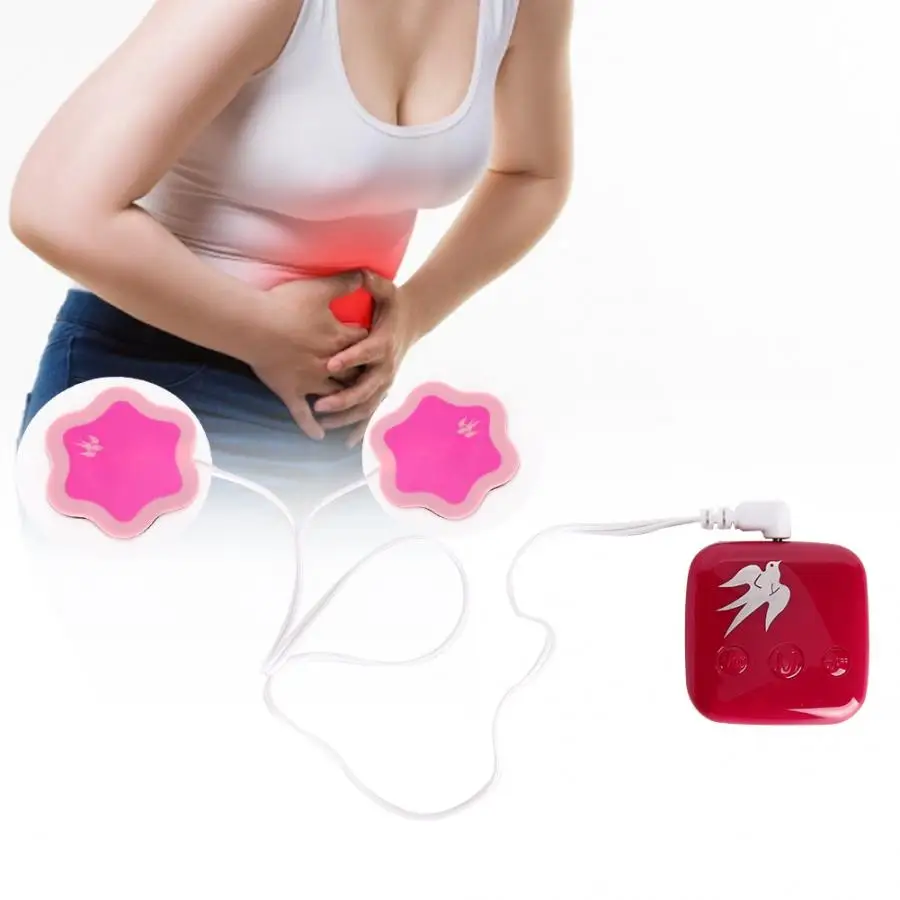 

Women Period Menstrual Massage Tool Pain Relief Dysmenorrhea Massager Device
