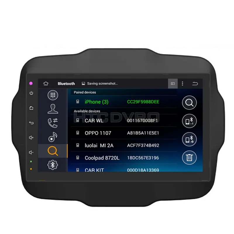 Flash Deal YMODVHT 10.1inch Octa Core 4GB+32GB Android 9.0 Car DVD Player for Jeep Renegade 2015- Radio Stereo GPS Navigation 4