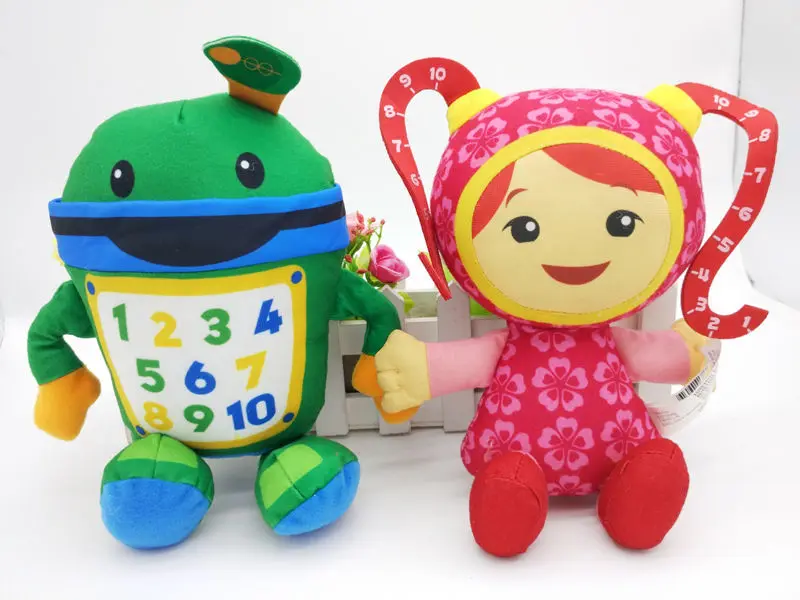 

20cm Team Umizoomi Bot MILLI Geo Plush Toys Doll Soft Stuffed Toys for Children Kids Christmas Gifts