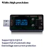 GWUNW BY56U 4 bit USB tester voltmeter amperimetro Voltage ammeter current  detector power charger capacity indicator  ► Photo 1/5