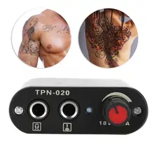 Татуировки педаль Профессиональный Мини Мотор татуировки питания черный для роторной татуировки машина аксессуар