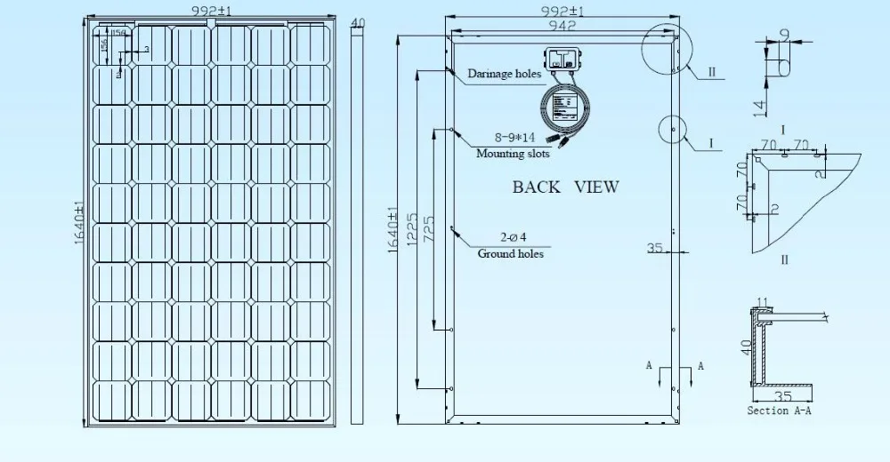 250 W, 255 W, 260 W, 265 W, 270 W 6 дюймов подойдет как для повседневной носки, так/панель солнечной батареи из монокристаллического кремния, из монокристаллического кремния для 18 V/24 V домашняя система и приложения