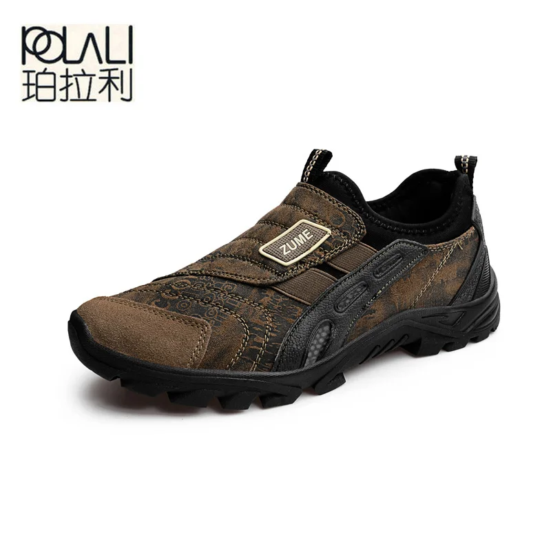 

POLALI New classic men shoes outdoors casual men shoes fashion breathable men shoes shoes for men NX038