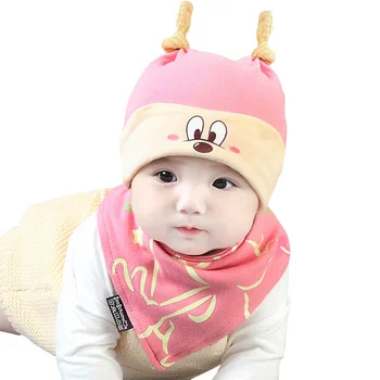 

Cotton Baby Hat Set Newborn Baby Sleeping Hat Bunny Ears Solid Beanie Soft Comfortable Newborn Hat Autumn Baby Boys Clothing