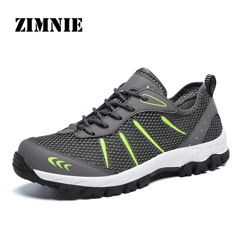 

ZIMNIE 2019 Cheapest Air Mesh Upper Men's Shoes Summer Casual Men Shoes Fashion Comfortable Shoes Men Sneakers Large Size 39~48