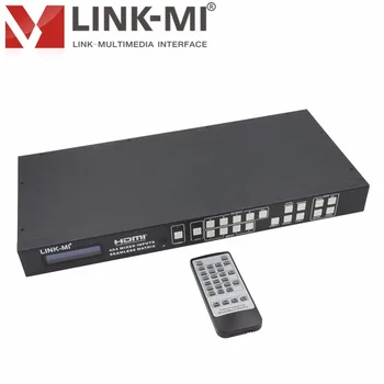

LINK-MI H944F HDMI VGA AV mixed inputs 2x2 Video Processing Matrix switcher 4x4 Smart EDID HDMI Splicing Processor IR,RS-232,TCP