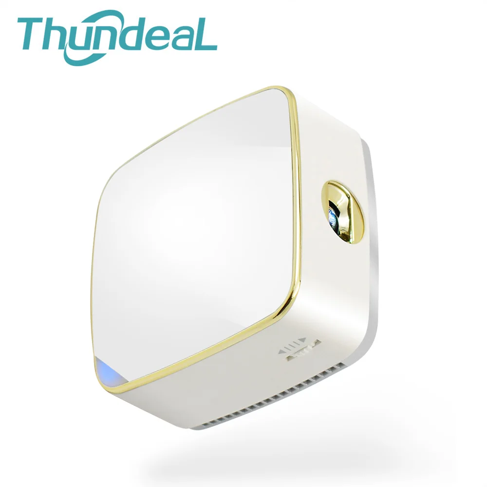 

ThundeaL T10 Projector Android 7.1 Mini DLP Beamer WiFi Bluetooth 4200mAh Battery Miracast Airplay Handheld 3D Pico Projector