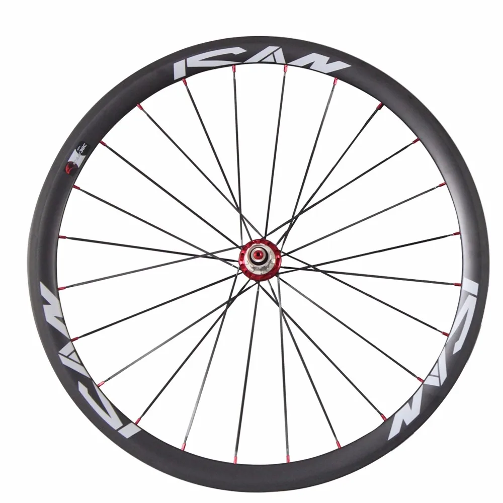 Top Free Shipping 38mm clincher Chinese racing wheelset 23mm width Toray 700C UD Matt aero road wheels R36 carbon red or black hub 13