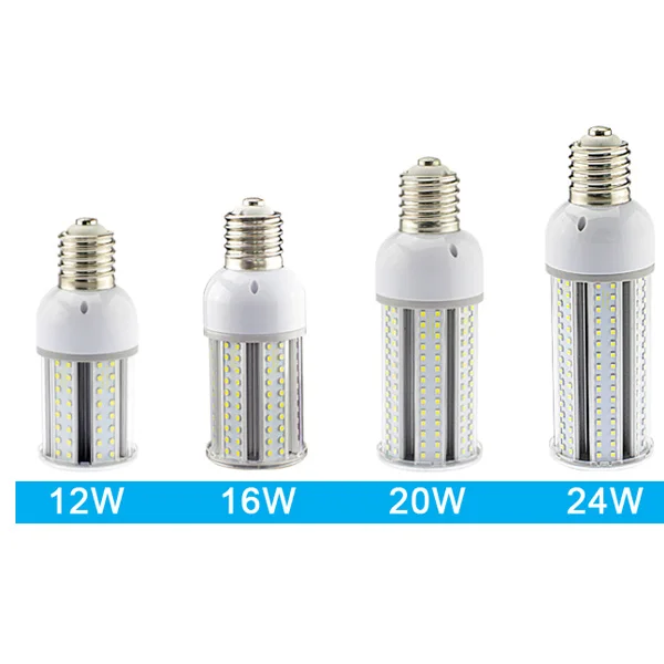 12w 16w 20w 24w IP64 Led Corn Bulb E27 E26 Safety Constant Driver