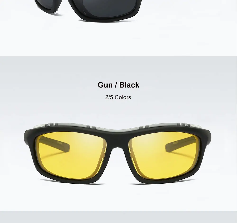 VEGA Eyewear Polarized Sport Sunglasses Men Women Best Sport Glasses for Running Bike Fishing Cycling Anti Glare Sunglasses 203 (7)