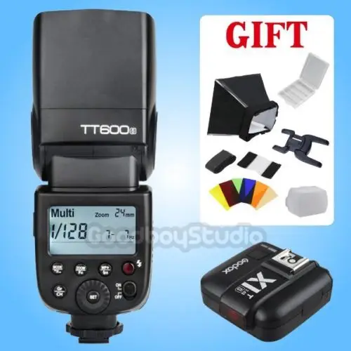 

Godox TT600S 2.4G GN60 Flash Speedlite + X1T-S Transmitter for Sony MI A7R A7RII