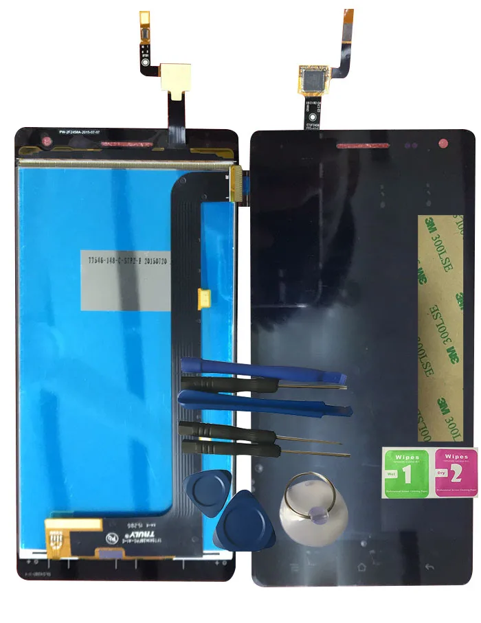 

RYKKZ For TFT5K1428FPC-A1-E LCD Display With Touch Screen CT2F2458FPC-A1-E Digitizer Assembly Replacement With Tools