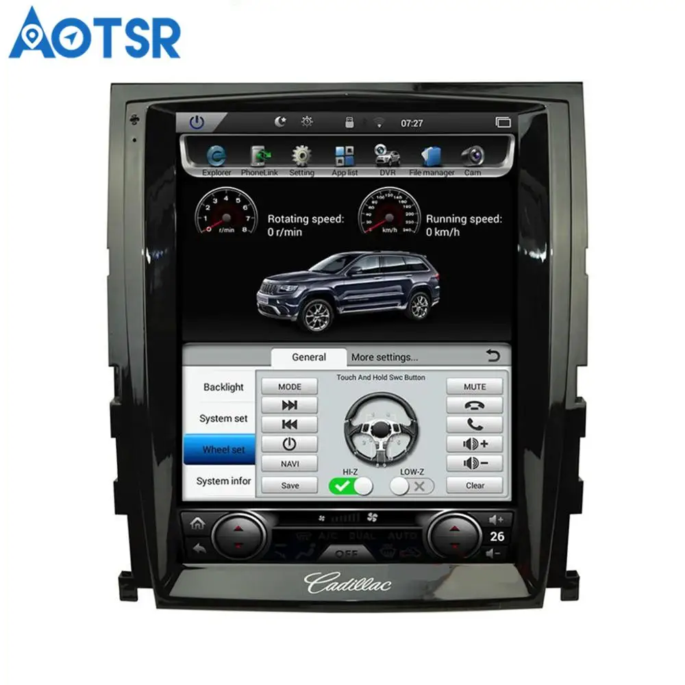 Автомагнитола Tesla 10 4*1024 с вертикальным экраном 768 дюйма Android DVD GPS навигацией радио