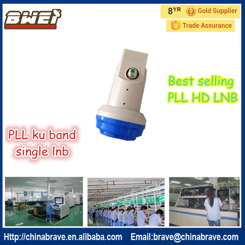 preferential Universal Ku Band Single LNB KU 1Output Full HD Digital KU 9.75 or 10.6GHz 1LNBF Smart TV Satellite Receiver best indoor tv antenna