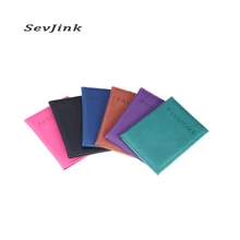 30 шт./лот Горячая 6 цветов для женщин и мужчин Держатель для паспорта искусственная кожа для мужчин и женщин для путешествий Обложка для паспорта кошелек с отделами для карт