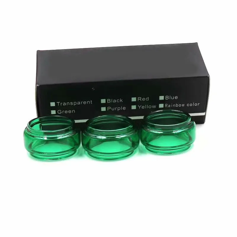 3 шт. Радужное прозрачное стекло для Smok Stick V9 Max tank kit 8 5 мл 1 цветная трубка из пирекс