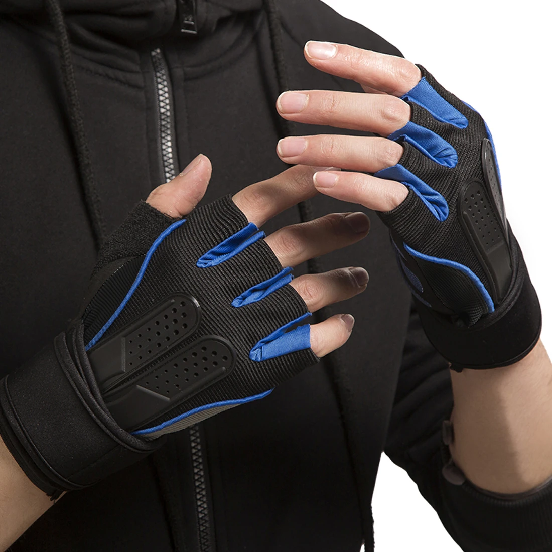 1 Pair Gym Body Building Training Sports Fitness WeightLifting Gloves For Men Women Workout Exercise Cycling Glove guantes
