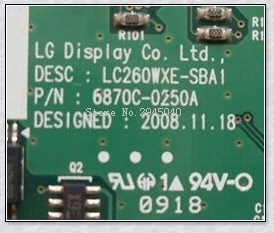 Бесплатная доставка Φ P/N:6870C 0250A логическая плата 6870C 0250A|t-con|t-con board |