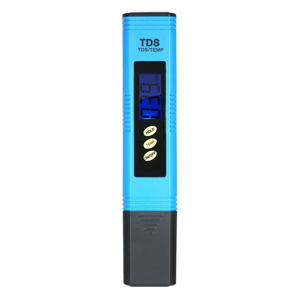 Цифровой тестовый прибор TDS, ручка, Измеритель Качества Воды, ЖК-экран, мини-водонепроницаемый точный измеритель воды с ATC