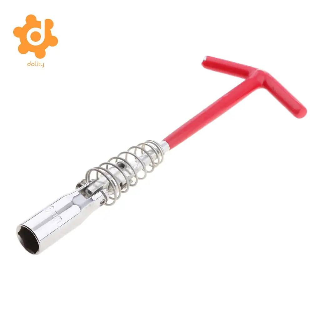 16mm Spark Plug Removal Tool Socket Wrench Installation for Car Motorcycle
