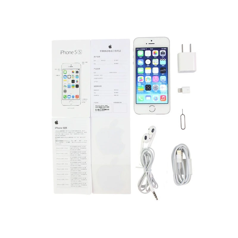 Used Apple Iphone 5S Unlocked Cell Phone 4.0\