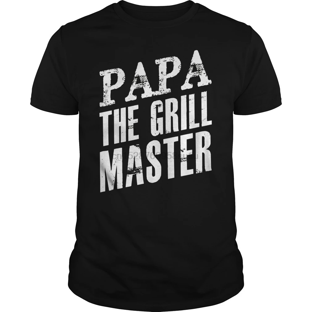 Мужская футболка с коротким рукавом Papa The Grill Master cool One neck женская футболка