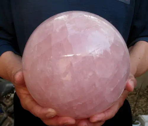 

6680165+++11275g NATURAL ROSE QUARTZ CRYSTAL SPHERE BALL Healing
