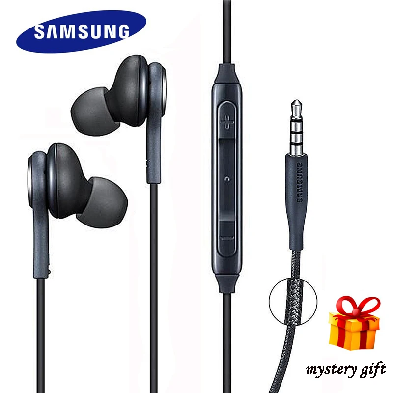 Наушники Samsung IG955 наушники вкладыши 3 5 мм с микрофоном проводная гарнитура для