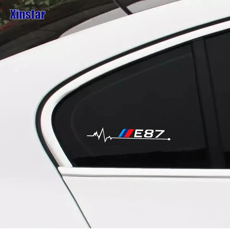 Наклейки на автомобильные окна для BMW E30 E34 E36 E39 E46 E60 E61E87 E90 E83 F10 F20 F21 F30 F35 E84 M3 M5 2