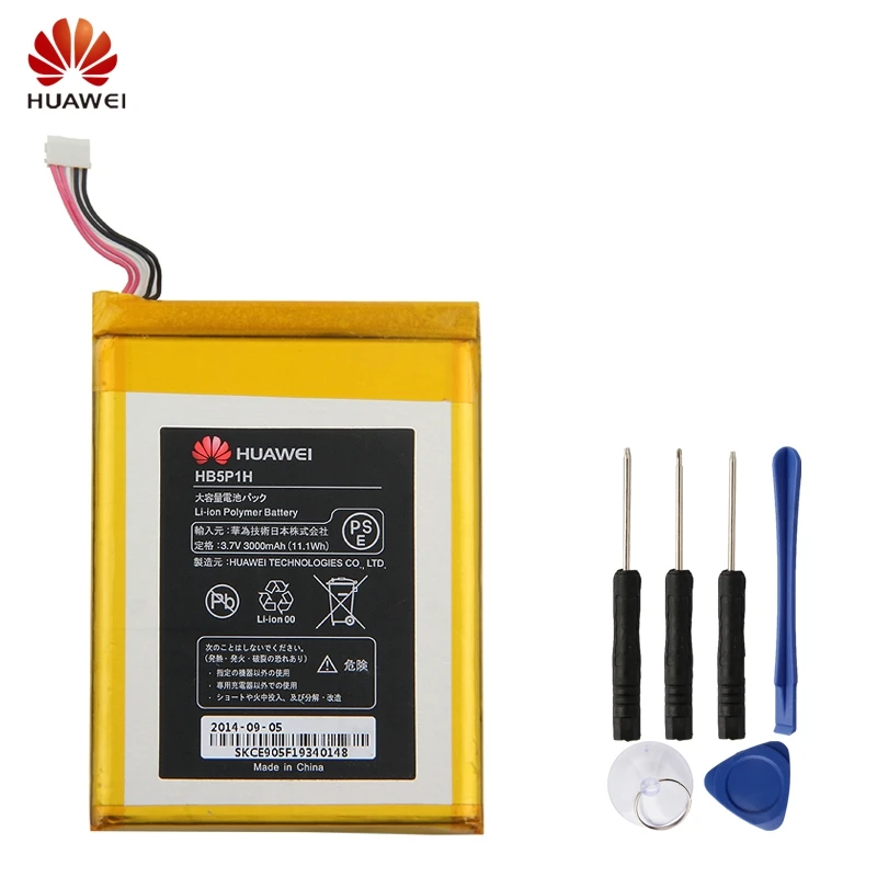 

HUAWEI HB5P1H Genuine Battery For Huawei LTE E5776s E589 R210 3000mAh Authentic Battery + Tool