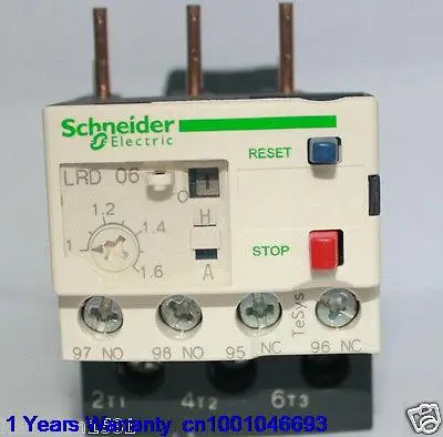 

DHL/EUB 5pcs NEW Original for Schneider LRD06C LR-D06C 1-1.6A Relay 15-18