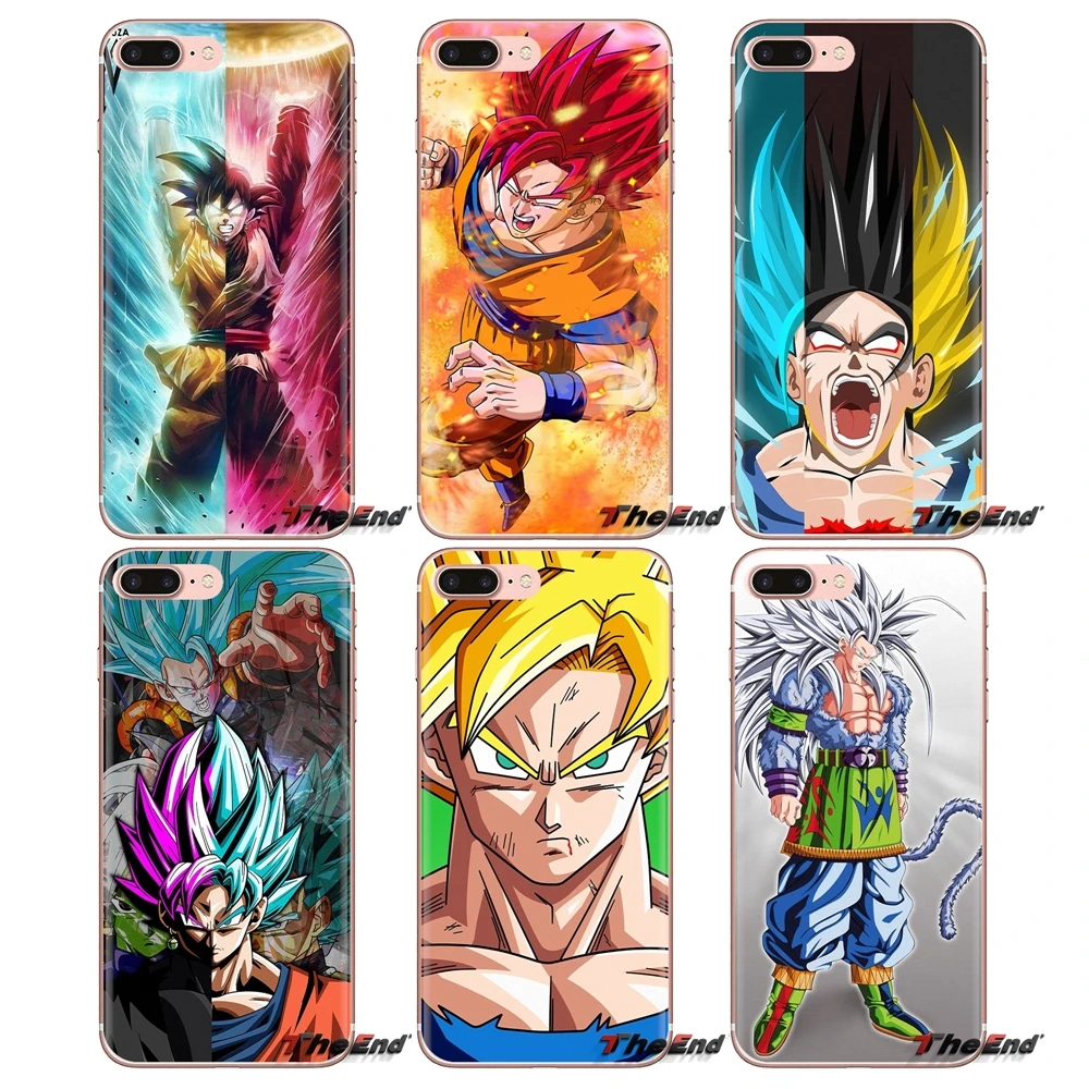 Силиконовый чехол для sony Xperia Z Z1 Z2 Z3 Z5 compact M2 M4 M5 C4 E3 T3 XA huawei mate 7 8 Y3II Dragon Ball z super Son Goku |