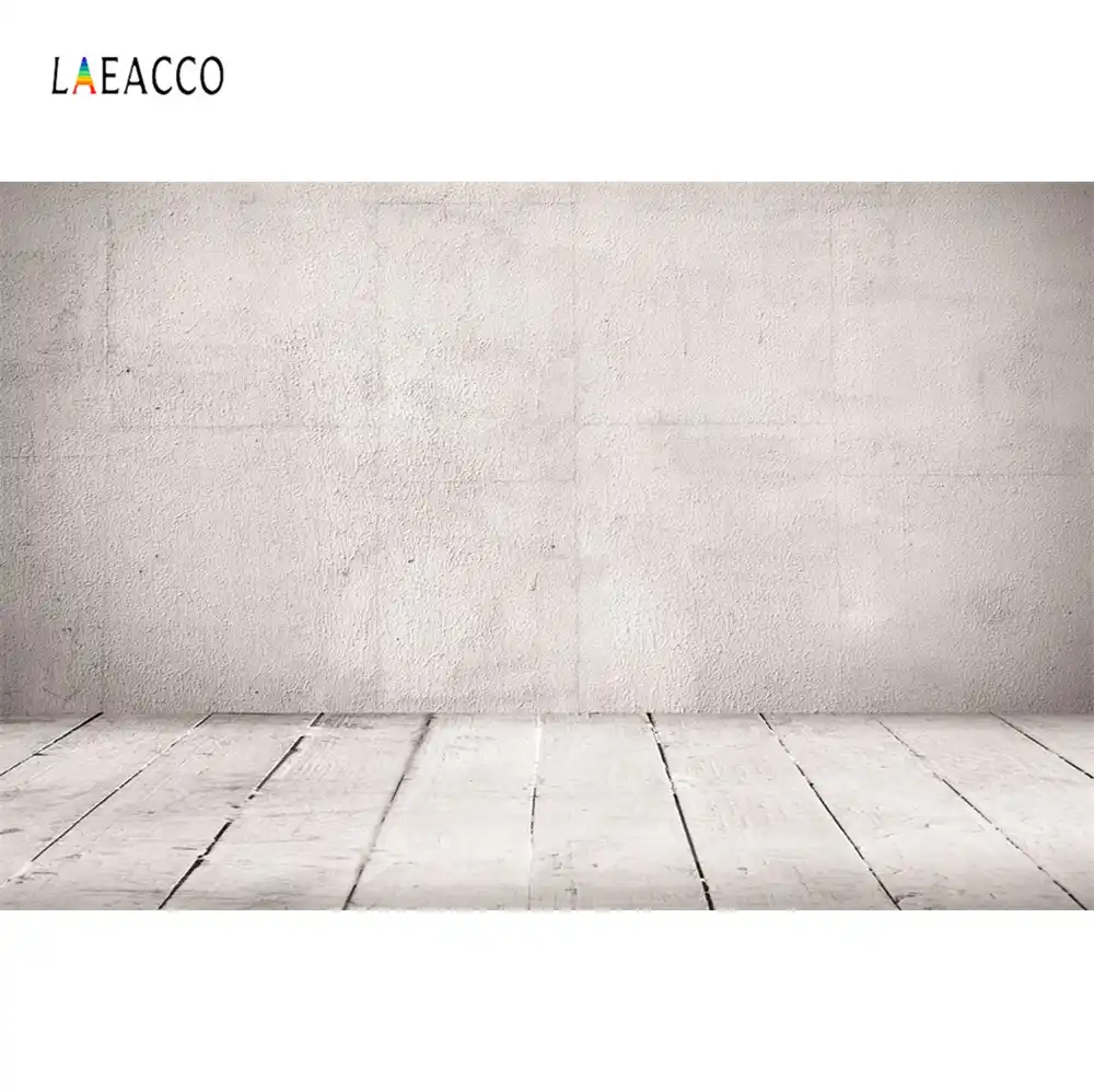 Laeacco 写真の背景グレーセメント壁木製床ベビー誕生日パーティーポートレート撮影写真スタジオの背景 Background Aliexpress