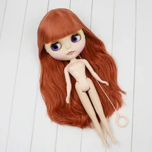 Кукла Обнаженная Блит, медно-красные волосы ksm 0101