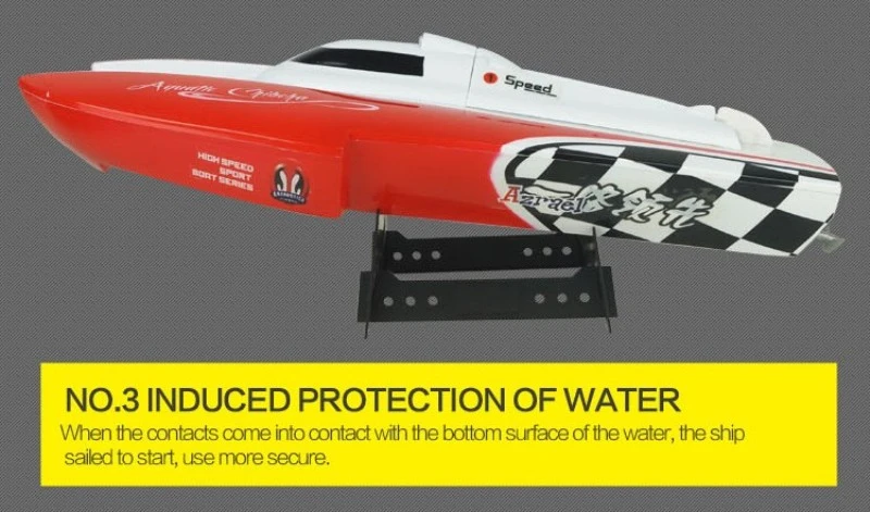 Новое поступление CH-3352 39,5 см большой пульт дистанционного управления игрушки rc гоночные лодки Мини скоростной катер 7,2 в беспроводной RC реактивный катер водная игра игрушка