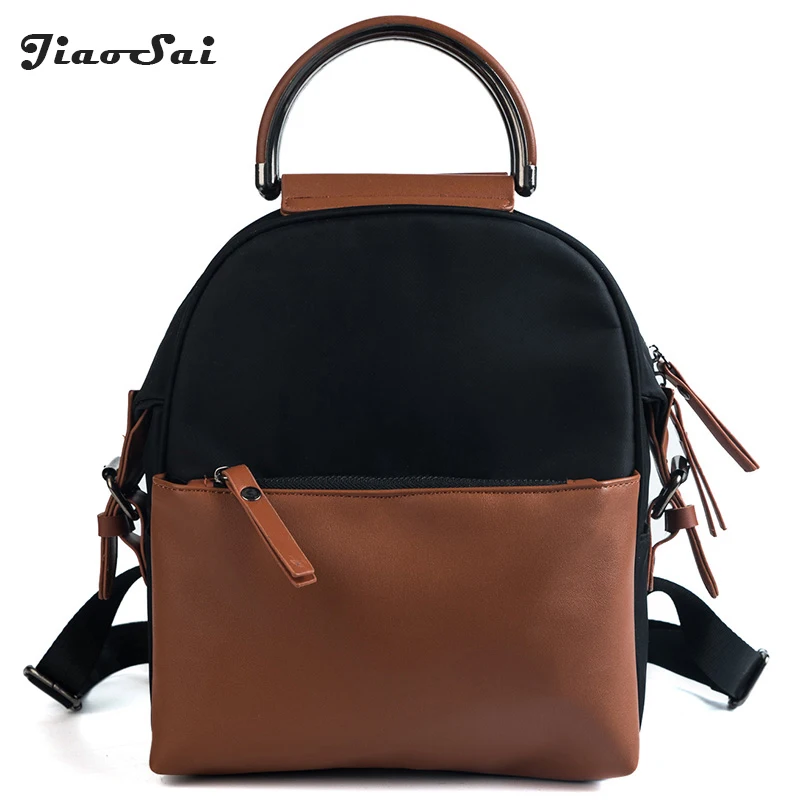 

Fashion Women Backpack Pu Leather Backpack For Teenager Girls Schoolbag Waterproof Mochila Paneleld Ladies Shoulder Bag Travel