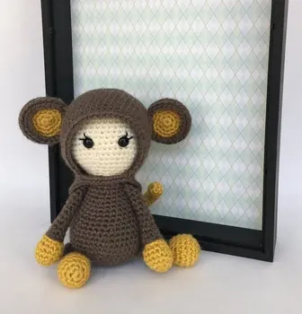 

amigurumi crochet lovely monkey baby