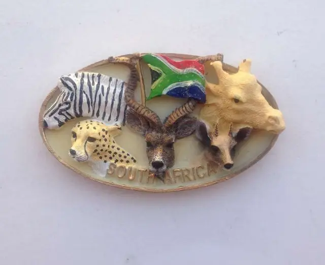 Hot Sale Africa Kenya Wildlife 3D Refrigerator Home Decortion Fridge Tourism