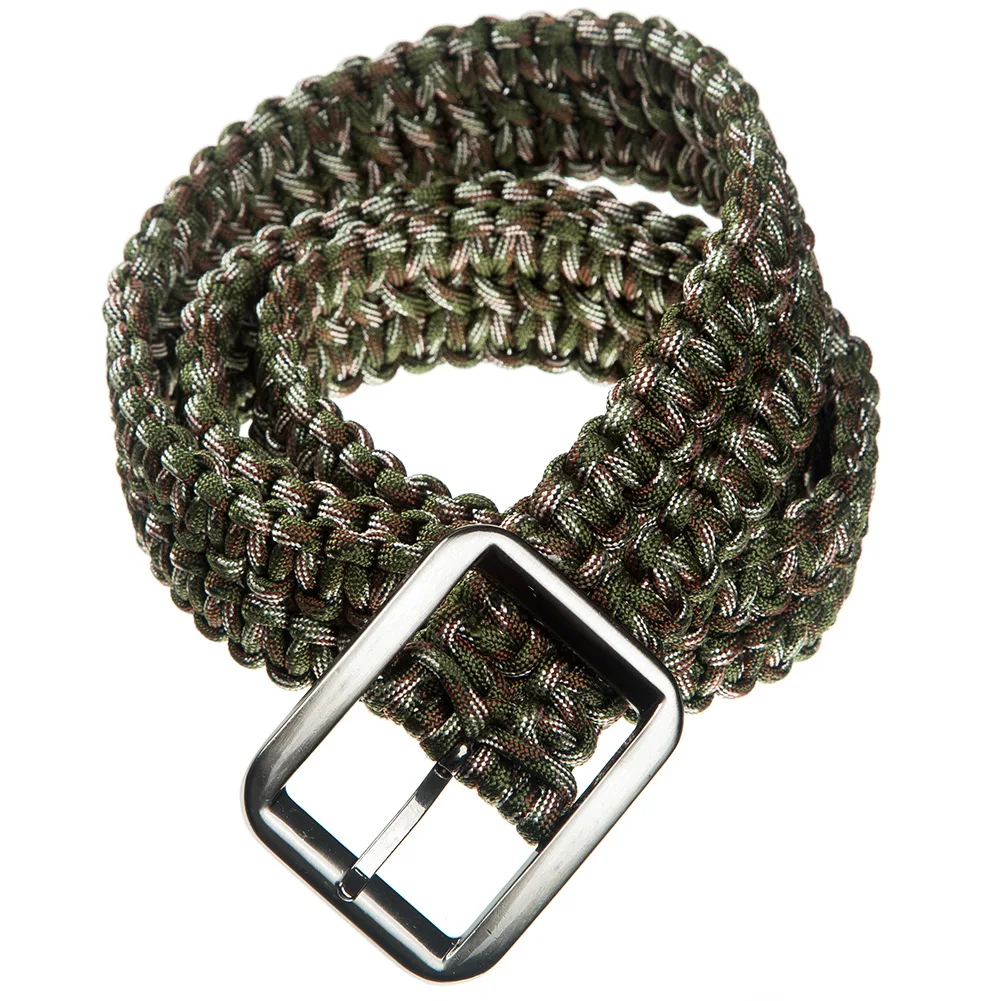 

By DHL 20pcs Paracord 550 Survival Belt Rope Hand Made Tactical Military Bracelet Outdoor Camping Hiking Equipment