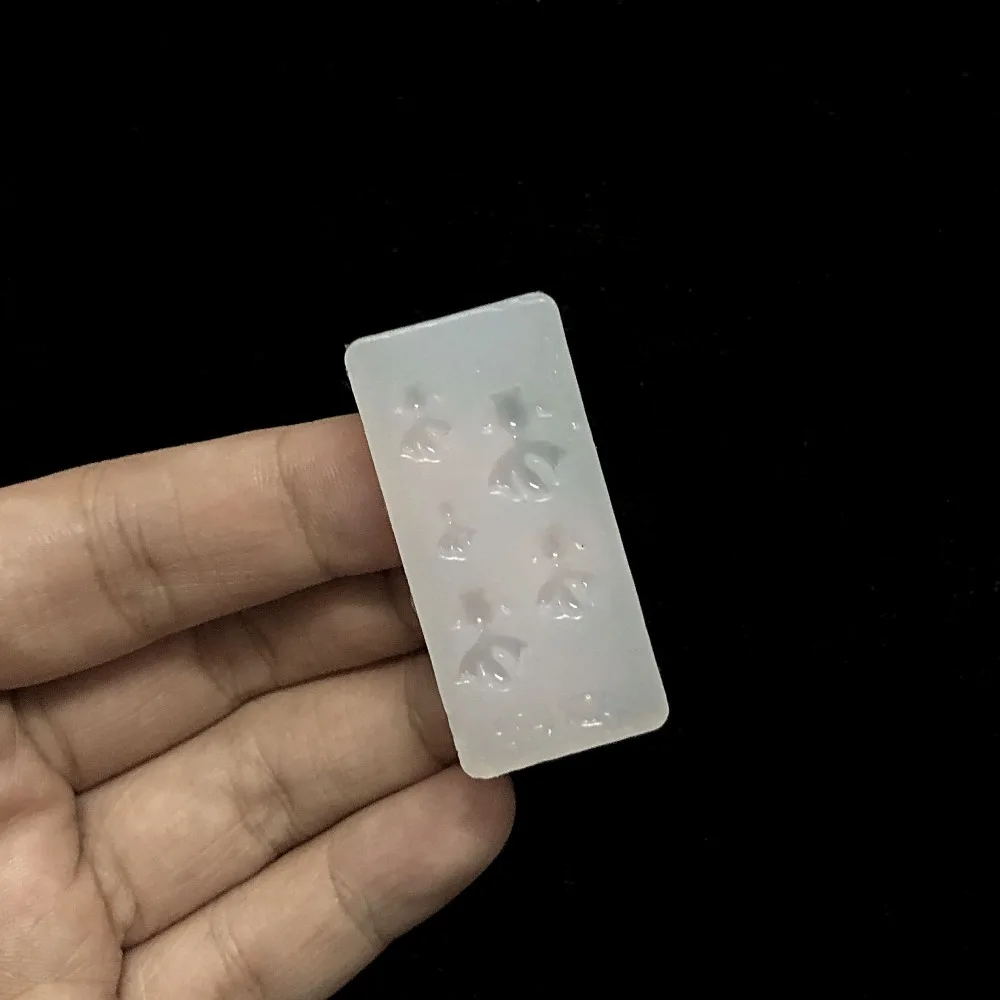 Прозрачная силиконовая форма сделай сам для мини золотой рыбки|Принадлежности