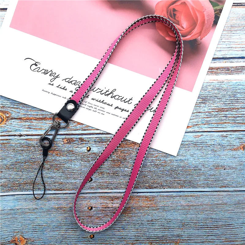 

Nylon Simple Cell Phone Mobile Chain Straps Keychain Charm Cords DIY mobile phone straps Lanyard for Keys Phone Strap