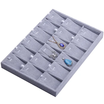 

Necklace Pendant Earring Jewelry Earring Collection Storage Boxes 35*24*3.0cm