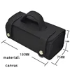 Dscosmetic New  Fashion leather Travel Storage Bag for man shaving brush safety razor kit shave tools Waterproof Storage case ► Photo 3/6